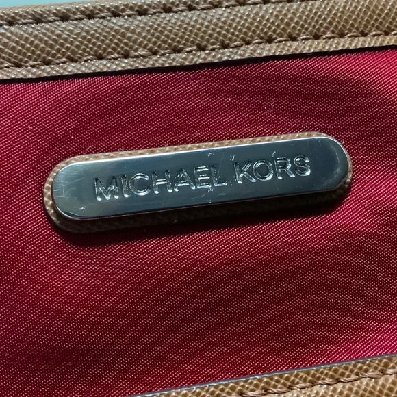 NWOT - Michael Kors Red Nylon Kempton Crossbody - Picture 13 of 14